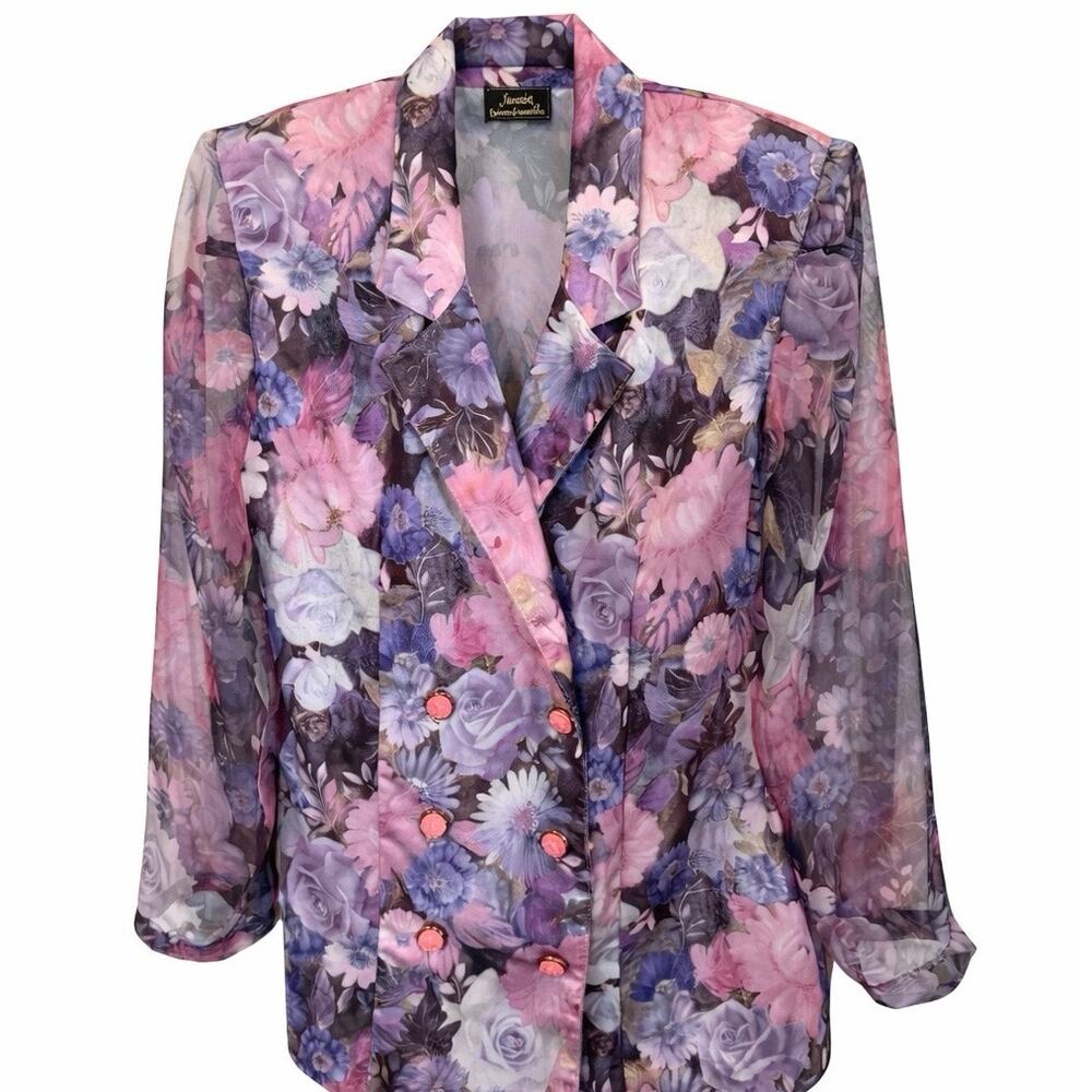 1980's Judy Knapp Double Breasted Blazer